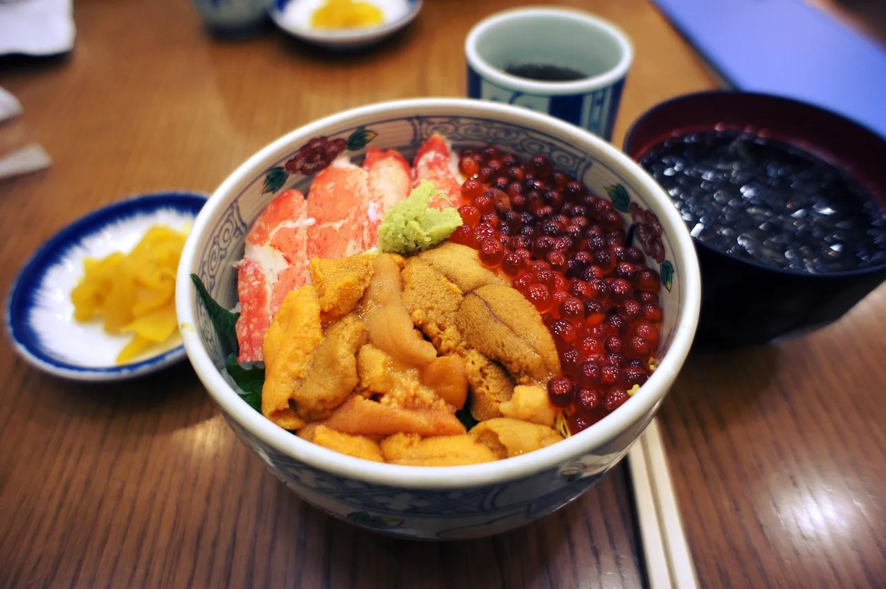해산물덮밥, 카이센동, 음식