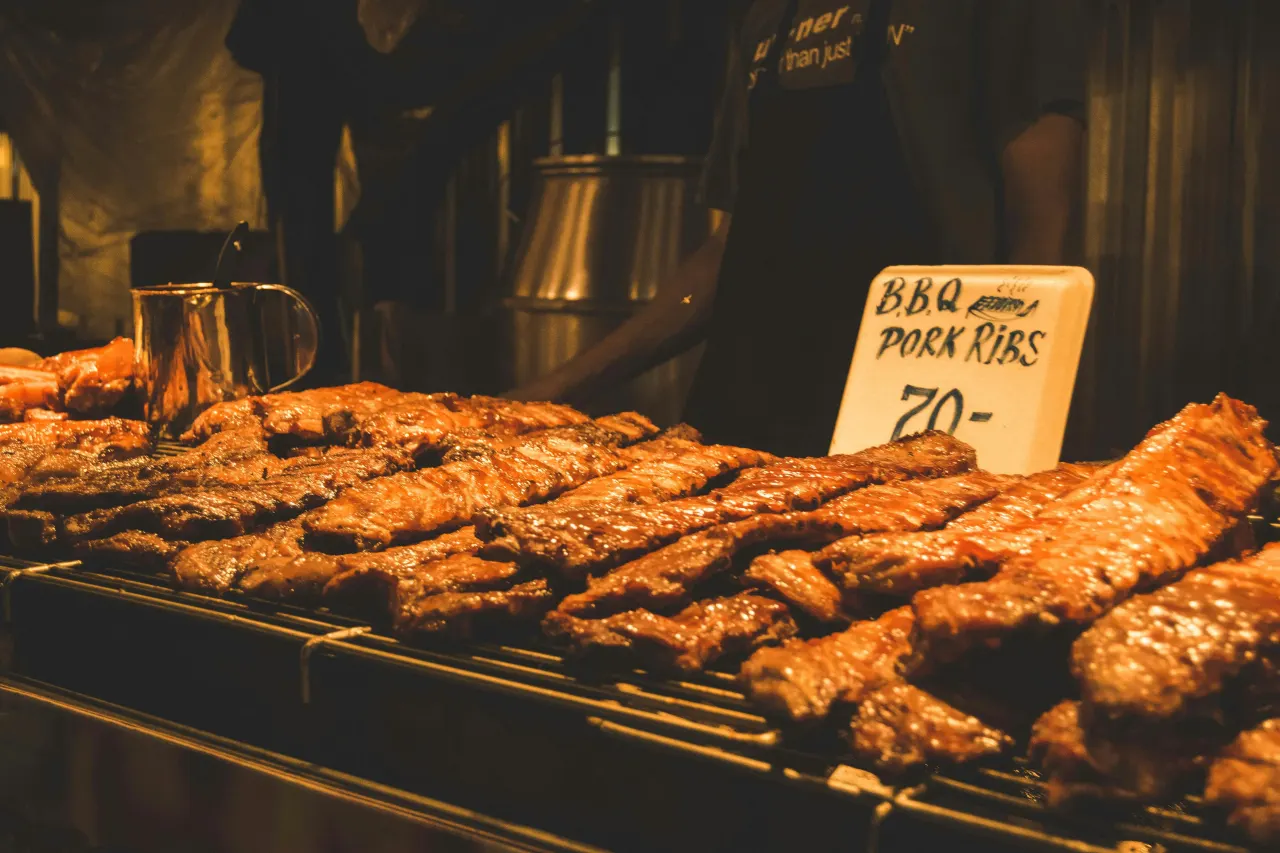 돼지 갈비 바베큐