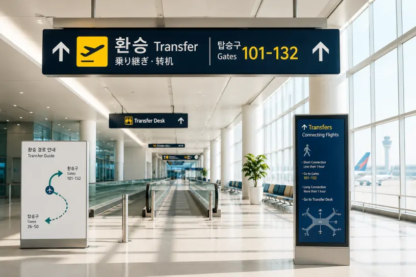 해외공항 환승 가이드 | 수하물·입국심사 정리