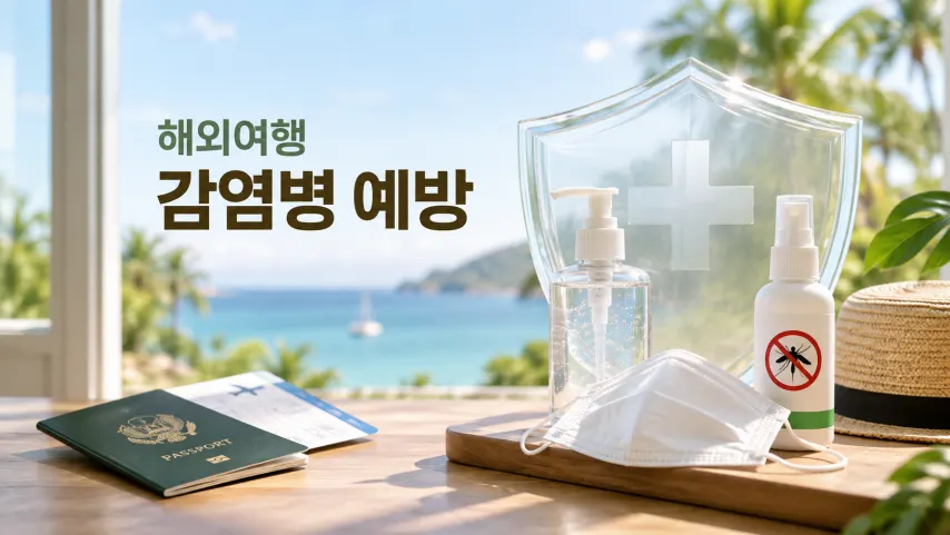 해외여행 감염병 예방, 출국 전부터 귀국 후까지